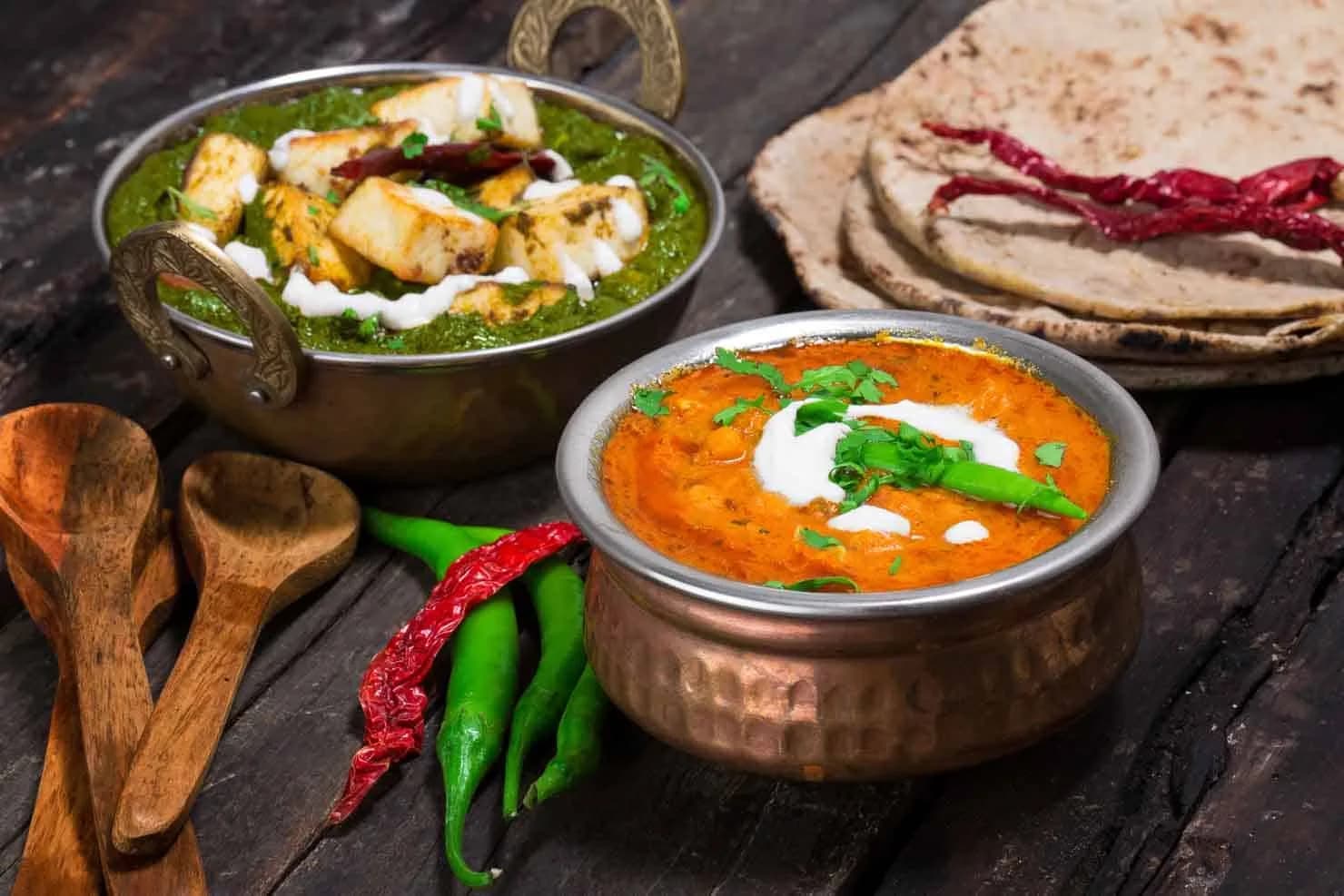 Restaurant catering spread